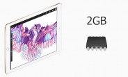 The Apple iPad Pro 9.7 has only 2GB of RAM