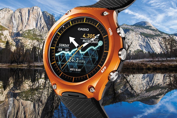 Casio's WSD-F10 rugged Android Wear smartwatch will released on March - GSMArena blog