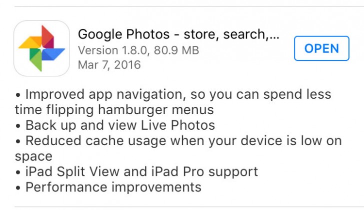 Live Photos and Split View support added to Google Photos on iOS ...