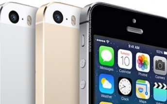 The iPhone 5s has apparently been discontinued