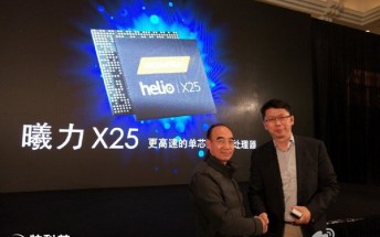 MediaTek Helio X25 will be exclusive to the Meizu Pro 6
