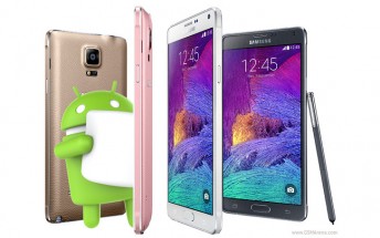 Sprint releases Marshmallow update for the Galaxy Note 4 