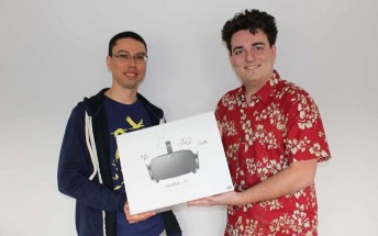 First Oculus Rift delivered by Oculus CEO himself