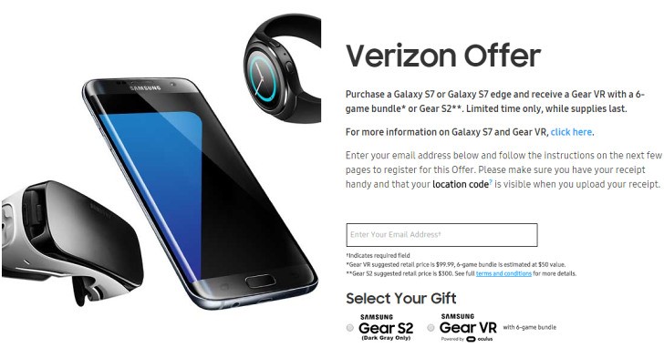 Igangværende Lydighed Flytte You can now claim your freebies for Galaxy S7 and S7 edge pre-orders in the  USA - GSMArena.com news
