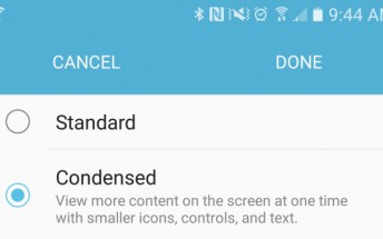 Galaxy S7 has a native DPI setting, but it’s tucked away somewhere…
