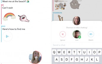 Snapchat gets a big update today, with stickers, audio and video notes baked in
