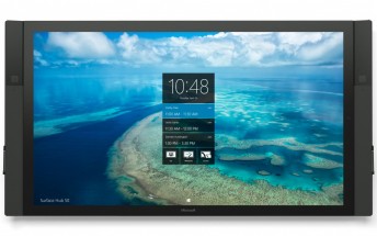 Microsoft's giant Surface Hub finally begins shipping