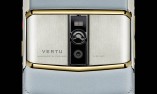 Vertu Signature Touch in Sky Blue quilted leather