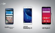 Samsung Galaxy J7, LG Stylo 2, and Kyocera Hydro Reach launch at Boost and Virgin Mobile on Friday