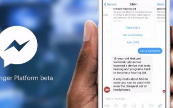 Facebook's Messenger Platform is now open for bots