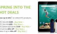 Top deals for HTC phones in the US, One M9 for $399, hurry up though