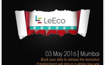 LeEco schedules an entertainment-related event for May 3