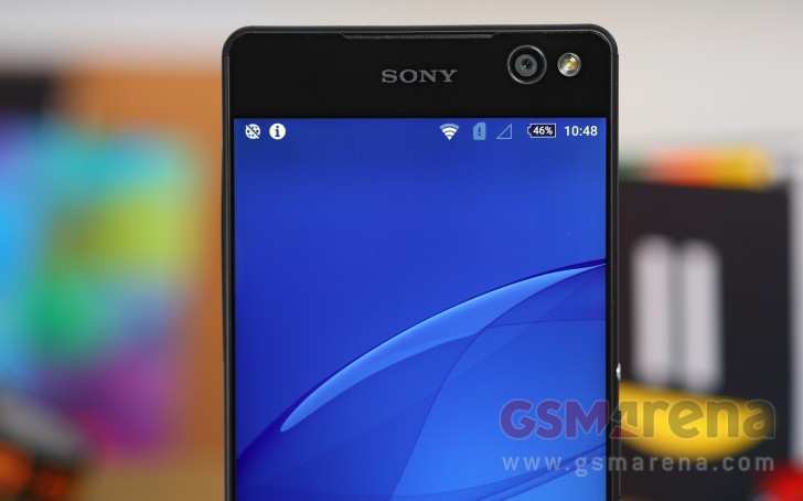 sony front flash mobile