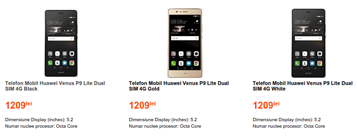 kunst smeren Uitvoerbaar Huawei P9 Lite spotted listed on European retailer's website - GSMArena.com  news