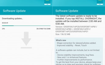 Samsung Galaxy S7 and S7 edge software update improves touch and stability