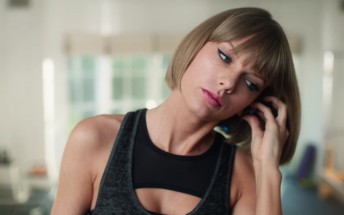 Taylor Swift trips up in latest Apple Music commercial