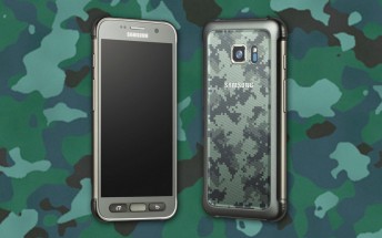 Samsung Galaxy S7 Active leaks with a camo paintjob