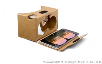 Google Cardboard lands on company's online stores in UK, France, Germany, and Canada