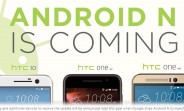 HTC 10, One M9, and One A9 will all get Android N updates