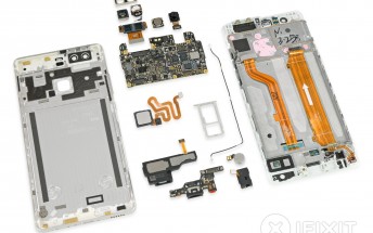 Huawei P9 teardown by iFixit yields 7 out of 10 repairability score