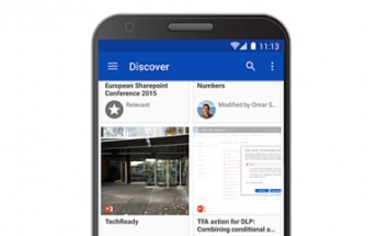Update brings new 'Discover' view on Onedrive for Android and Web