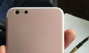 Alleged rose gold iPhone 7 rear case leaks showing single camera, new antenna lines