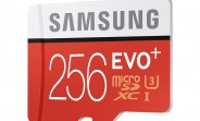 Samsung unveils 256GB microSD card, shipping in June for $249.99