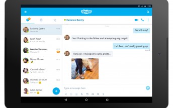 Skype 7.0 for Android brings a new tablet interface