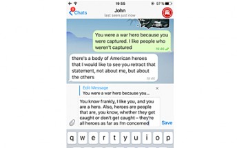 New Telegram update brings ability to edit sent messages