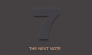 Teaser image confirms the Samsung Galaxy Note7 name