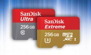 SanDisk unveils 256GB microSD cards in Ultra and Extreme forms