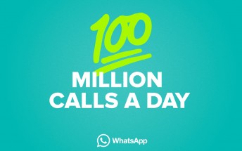 100 million voice calls are made in WhatsApp every day