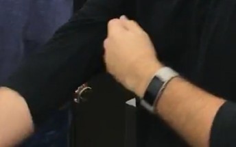 Microsoft executive spotted wearing white-colored Band
