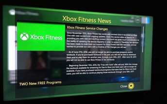 Microsoft is pulling the plug on its Xbox Fitness service