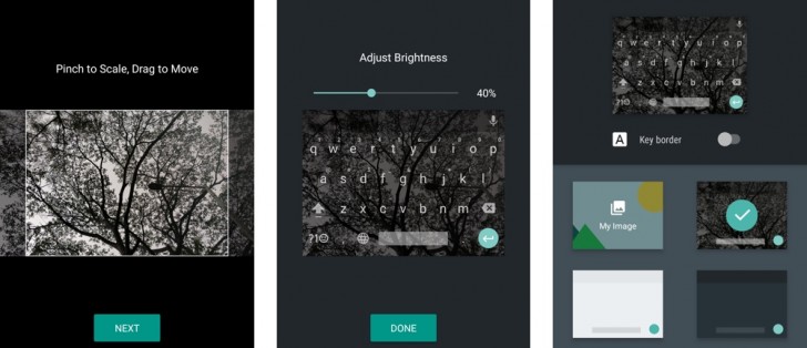 Google Keyboard 5.1 with theme support now on the Play Store - GSMArena ...