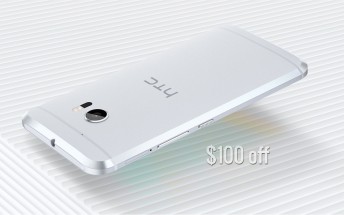 HTC 10 gets a $100 discount until the end of the month