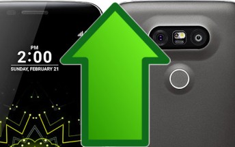 LG G5 gets an update, June security patch included