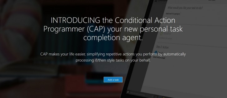 CAP is a new natural language IFTTT alternative from Microsoft ...