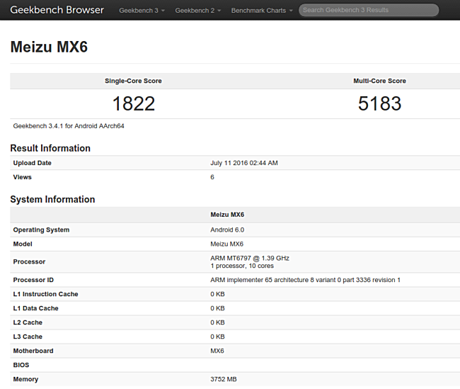 Mediatek mt6797 antutu