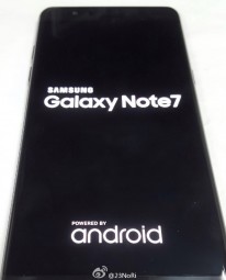 Samsung Galaxy Note7 Iris scanner