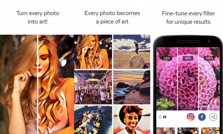 Prisma for Android comes out of beta, servers go down - GSMArena blog