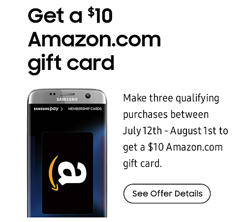 HURRY! Free $10 Amazon Credit w/ $40+ Gift Card Purchase for Prime Members  Ends Tonight