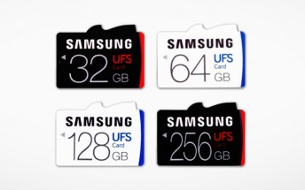 Samsung introduces world's first UFS card line-up