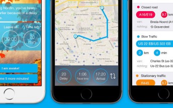 Snorelax is an iOS alarm app that wakes you up earlier if there are traffic jams on your way to work