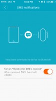Managing app notifications - Xiaomi Mi Band 2 Review