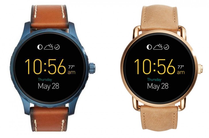 Fossil Q Wander and Q Marshal Android Wear watches go up for pre-order on  August 12 - GSMArena blog