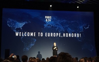 Huawei Honor 8 officially introduced for Europe, priced from €399