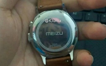 New Meizu smartwatch leak shows the wearable's back