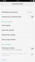 iOS style settings layout - Oppo F1s Hands On