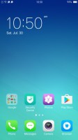 Main interface - Oppo F1s Hands On